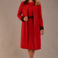 Lovell Lace & Fluted Sleeve Dress 
