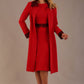 Lovell Lace & Fluted Sleeve Dress 