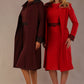 Lovell Lace & Fluted Sleeve Dress 