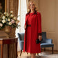 Lovell Lace & Fluted Sleeve Dress 