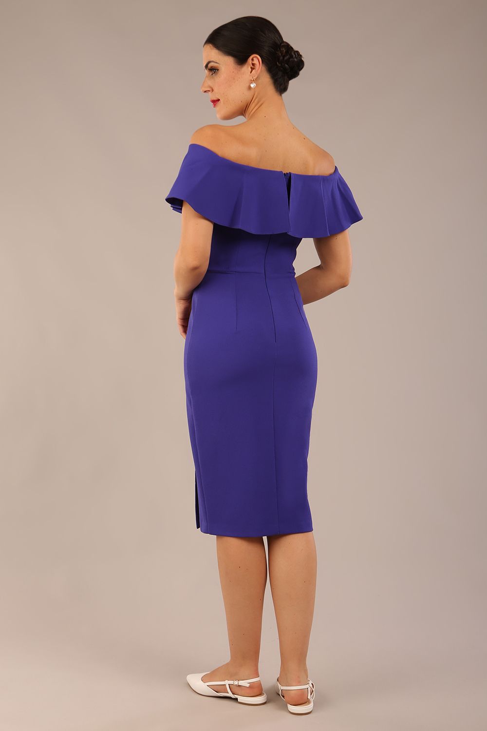 Lucia Off Shoulder Pencil Dress – Diva Catwalk, image 7