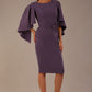 Luella Dolman Sleeve Knee-Length Pencil Dress 