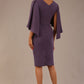Luella Dolman Sleeve Knee-Length Pencil Dress 