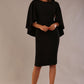 Luella Dolman Sleeve Knee-Length Pencil Dress 