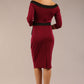 Luma Off Shoulder Bow detail Pencil Dress 