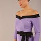 Luma Off Shoulder Bow detail Pencil Dress 