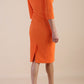 Luna 3/4 Sleeved Pencil Dress 