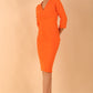Luna 3/4 Sleeved Pencil Dress 