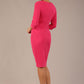 Lydia 3/4 Sleeved Pencil Dress 