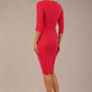 Lydia 3/4 Sleeved Pencil Dress 