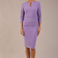 Lydia 3/4 Sleeved Plain Dress 