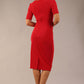 Lydia Short Sleeved Pencil Dress 