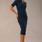 Lydia Short Sleeved Pencil Dress 