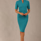 Lydia Short Sleeved Pencil Dress 