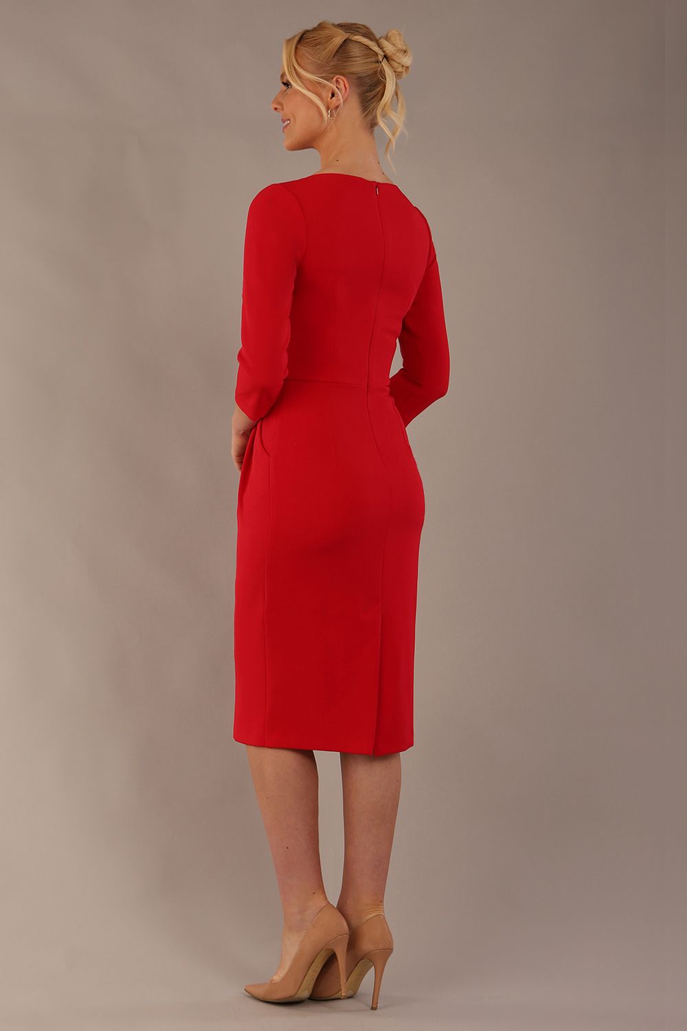 Makepiece Boat Neck Tulip Dress 