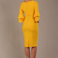 Meridian Flute Sleeve Dress 