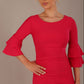 Meridian Flute Sleeve Dress 