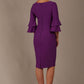 Meridian Flute Sleeve Dress 
