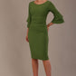 Meridian Flute Sleeve Dress 