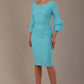 Meridian Flute Sleeve Dress 