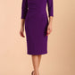 Monique 3/4 Sleeve Pencil Dress 