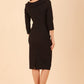 Monique 3/4 Sleeve Pencil Dress 
