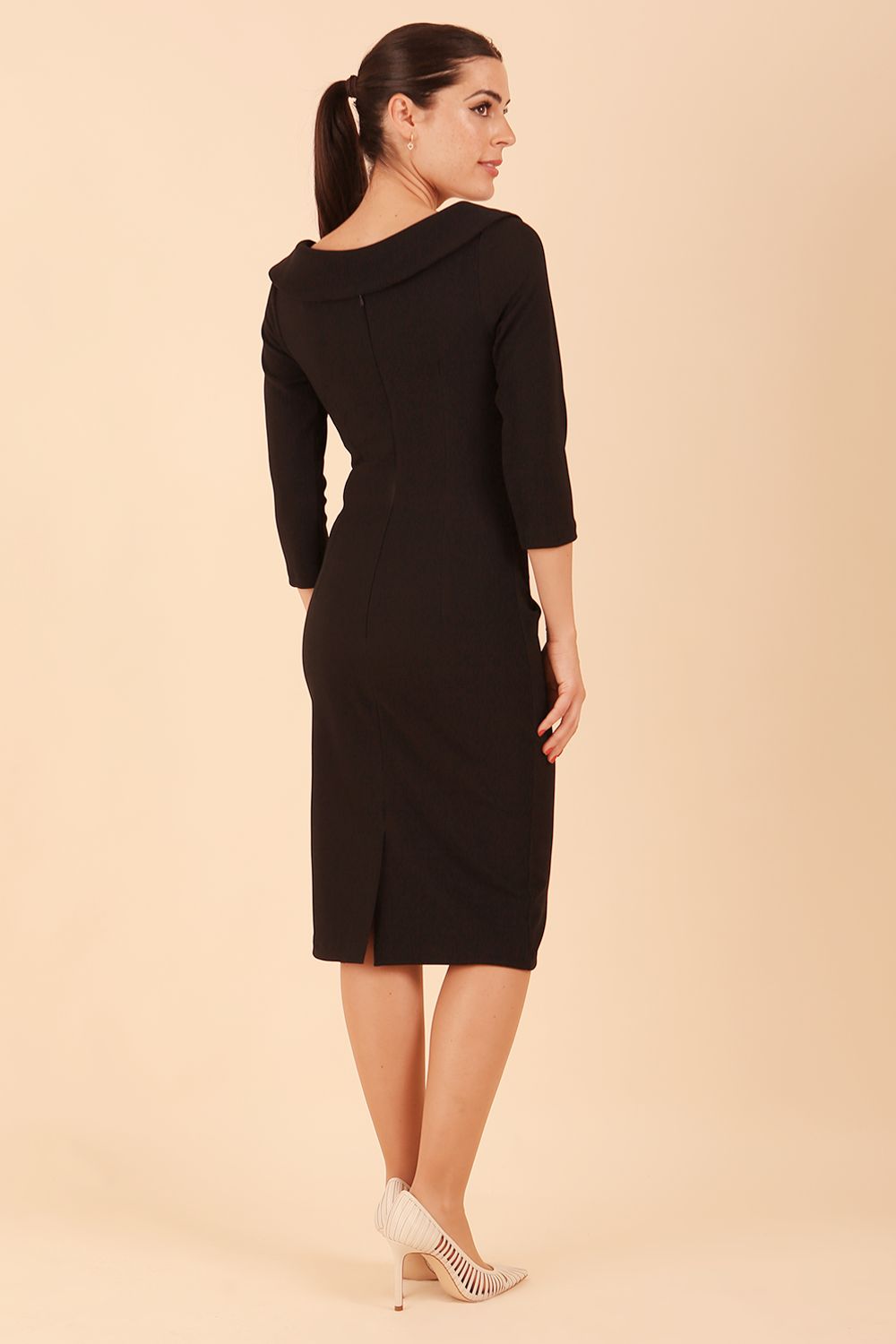 Monique 3/4 Sleeve Pencil Dress 