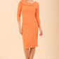 Monique 3/4 Sleeve Pencil Dress 