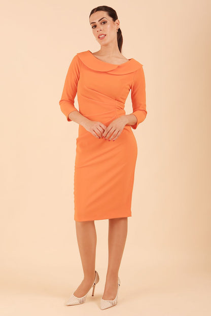 Monique 3/4 Sleeve Pencil Dress 