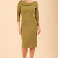 Monique 3/4 Sleeve Pencil Dress 