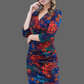 Morello Print Dress 