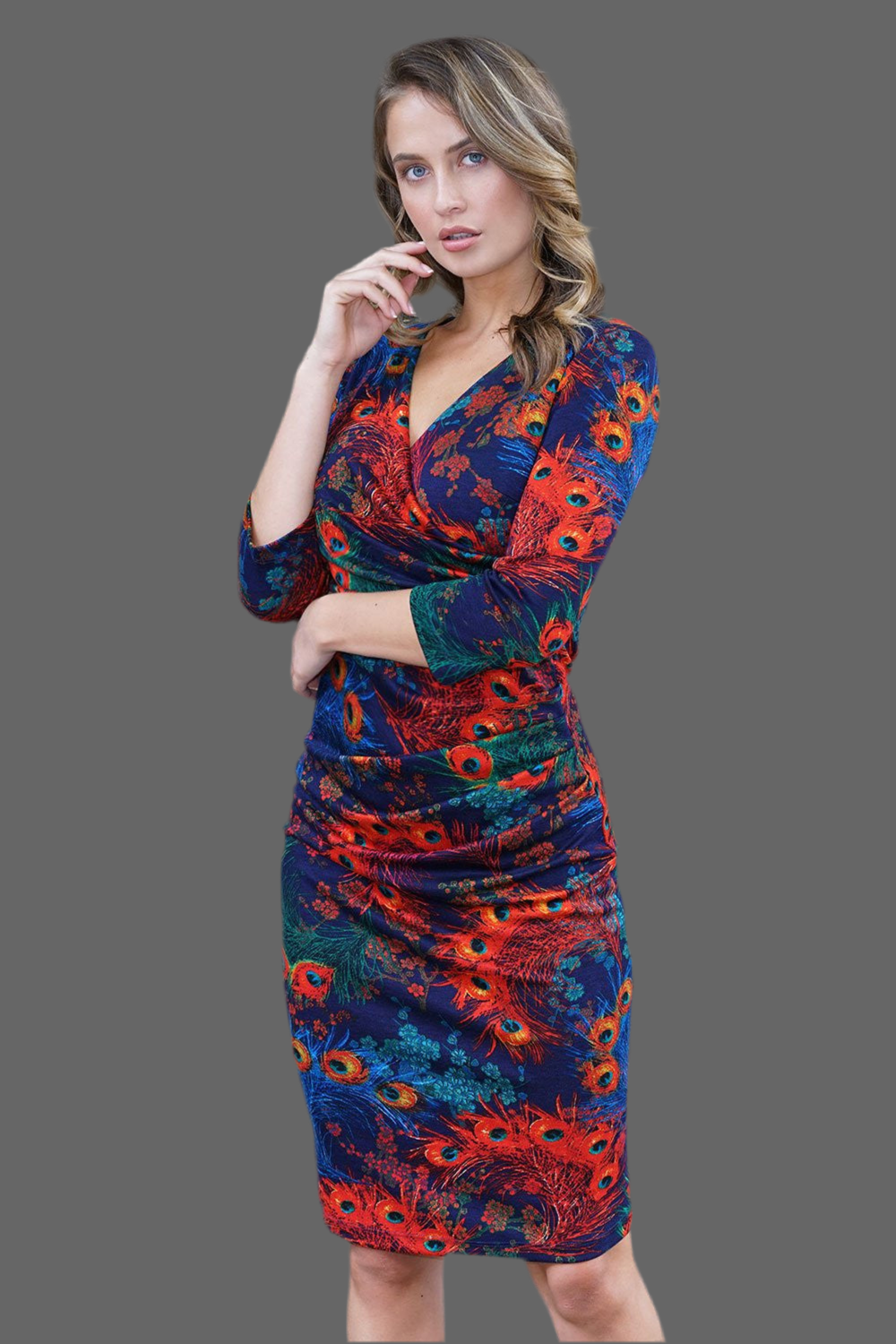 Morello Print Dress – Diva Catwalk, image 4