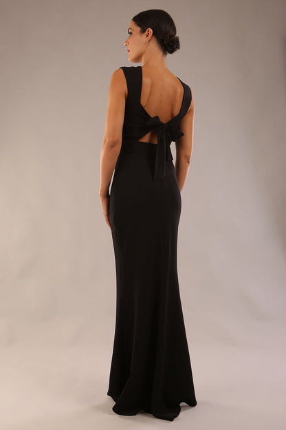 Morwenna Keyhole Full Length Dress 
