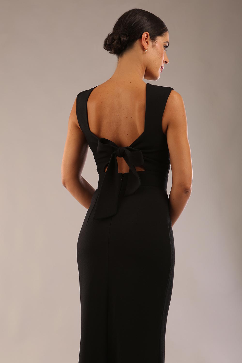 Morwenna Keyhole Full Length Dress – Diva Catwalk, image 3