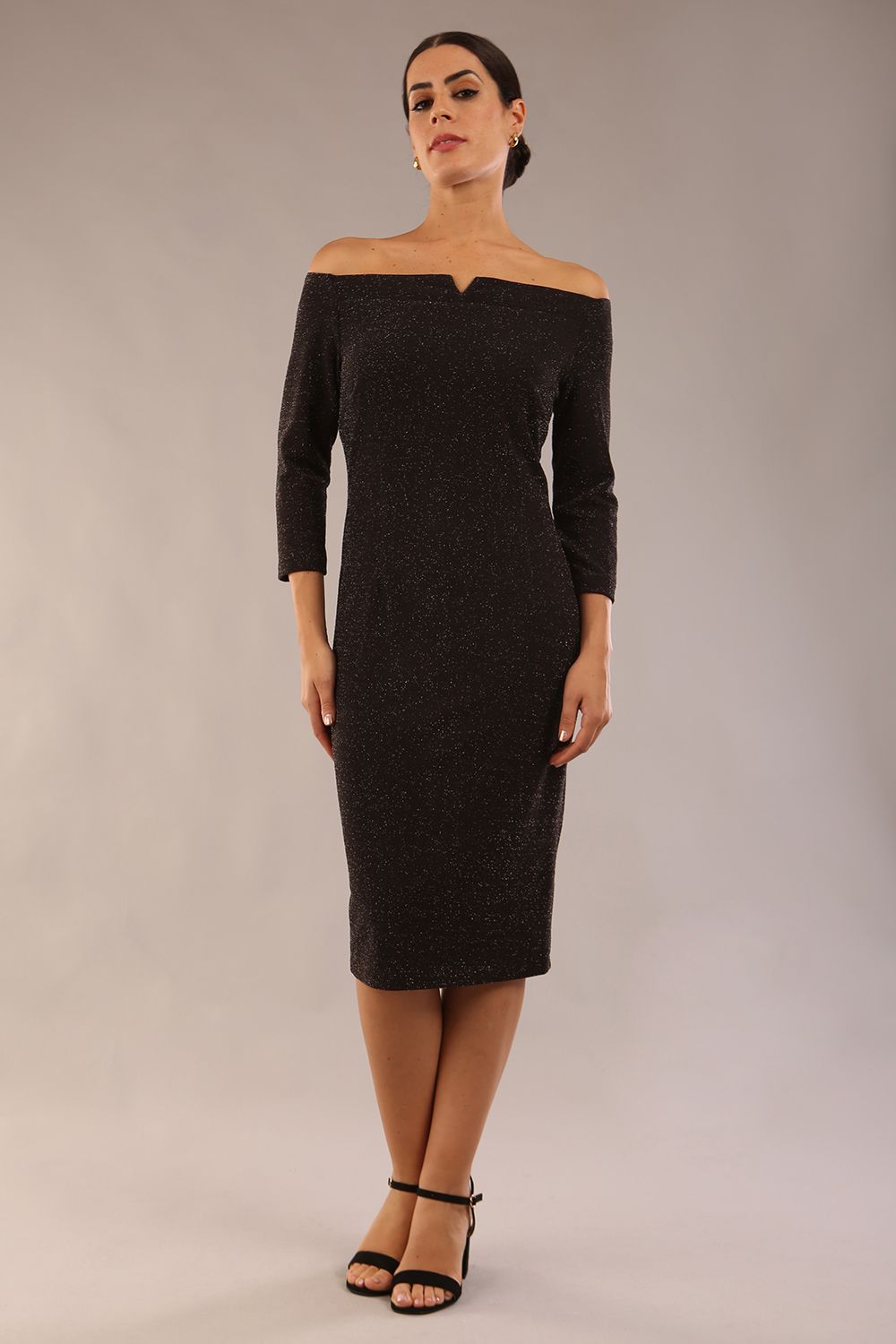 Neptune Sparkle Pencil Dress 