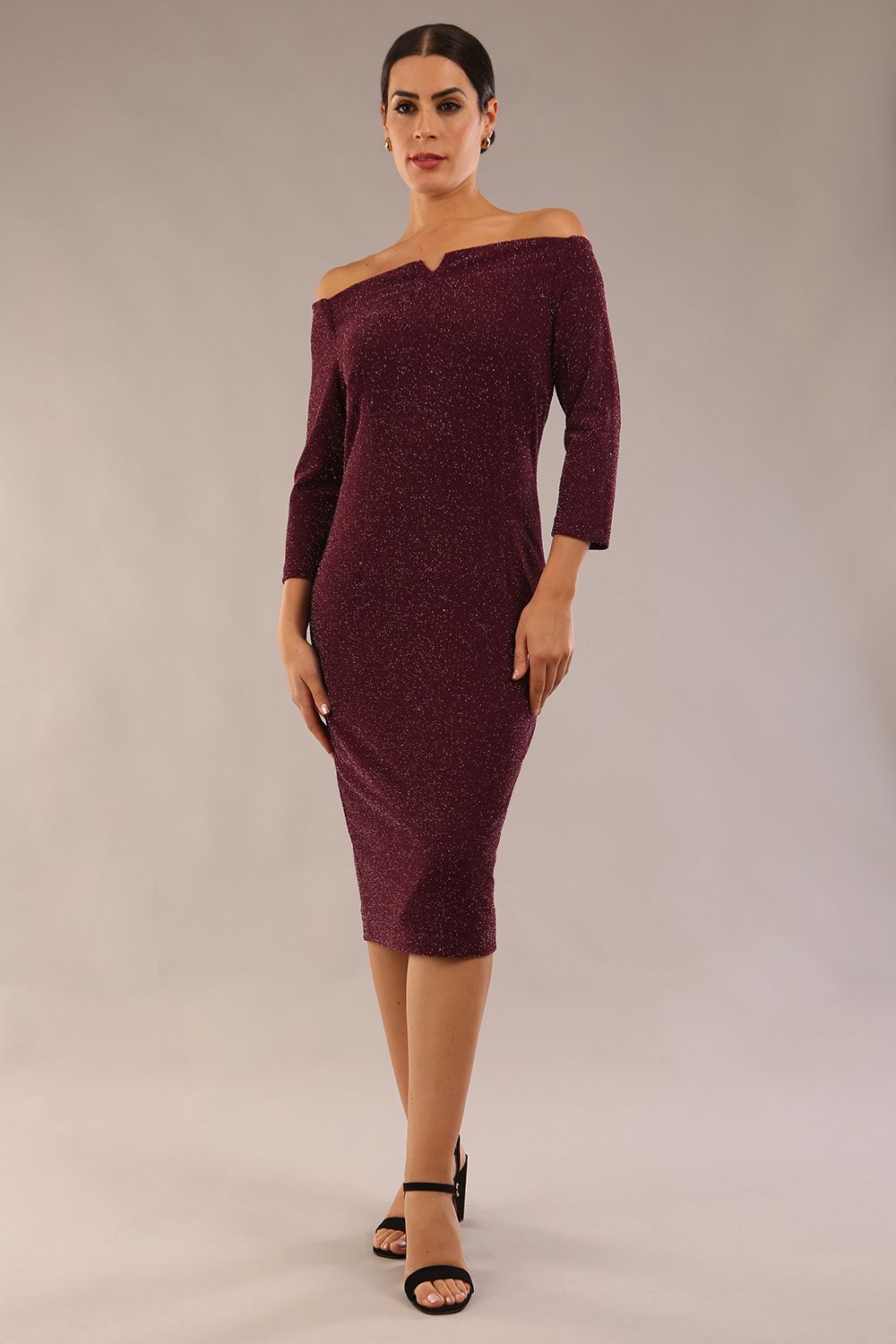 Neptune Sparkle Pencil Dress 