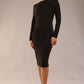 Olgivy Long Sleeve Knee Length Pencil Dress 