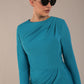 Olgivy Long Sleeve Knee Length Pencil Dress 