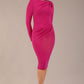 Olgivy Long Sleeve Knee Length Pencil Dress 