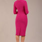 Olgivy Long Sleeve Knee Length Pencil Dress 