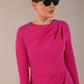 Olgivy Long Sleeve Knee Length Pencil Dress 