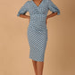 Palacio Polka Dot Print Sleeved Dress 