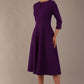 Perpetua V-Slit A-Line Dress 
