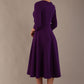 Perpetua V-Slit A-Line Dress 