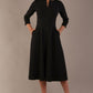 Perpetua V-Slit A-Line Dress 