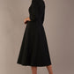 Perpetua V-Slit A-Line Dress 