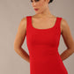 Perthshire Sleeveless Bodycon Pencil Dress 