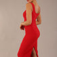 Perthshire Sleeveless Bodycon Pencil Dress 