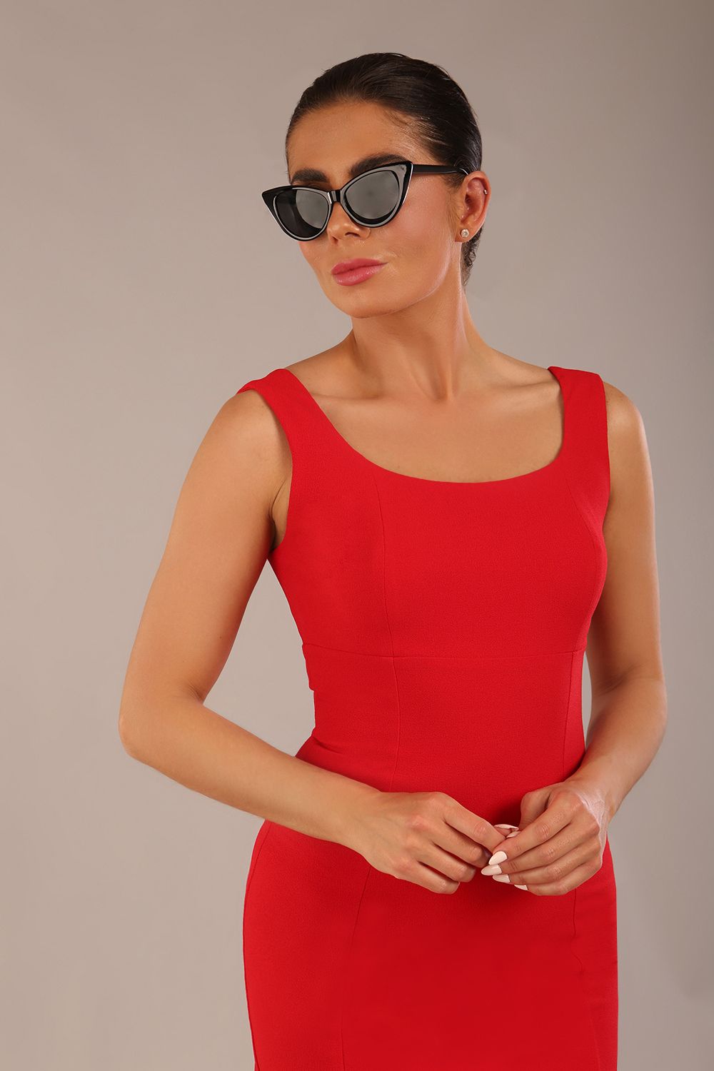 Perthshire Sleeveless Bodycon Pencil Dress – Diva Catwalk, image 5