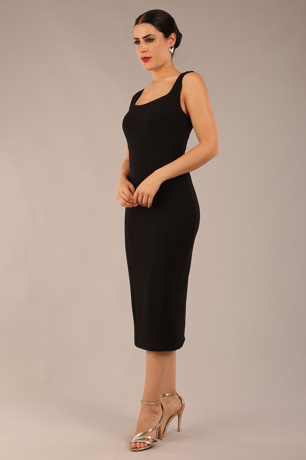 Perthshire Sleeveless Bodycon Pencil Dress – Diva Catwalk, image 16
